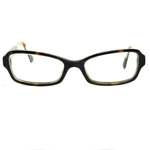 Coach HC 6010 5001 Quinn Eyeglasses Glasses Dark Brown Tortoise 50mm H19201
